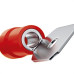 Terminal. Sforplast Macho Pre-Isolado 0,5 A 1,5Mm - Vermelho