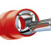 Terminal. Sforplast Pino Pre-Isolado 0,5 A 1,5Mm Comprimento 10Mm - Vermelho