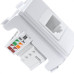 Modulo Ilumi I9-Inove Tomada Rj 45 Cat-5E 8 Fios Branco - 9564