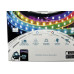 Fita De Led Gaya 5050 - Ip20 Rgb Colorido Smart 5W. 350 Lumens Por Metro 12V. 5M Com Driver E Controle Celular - 9811