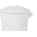 Lixeira Plastica Com Tampa Plasutil 58L Branca - 15071