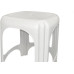 Banqueta Plastica Tramontina Niteroi Branca 37X45Cm - 92411/010