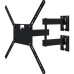 Suporte Tv Multivisao Triarticulado Com Inclinacao 14''- 55'' Preto