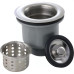 Valvula Americana Inox Brazhu 3.1/2'' X 1.1/2'' Com Cesto