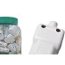 Pino Prensa Cabo Ilumi 2 Polos+Terra 10A. Branco Pote Com 60 Pecas 14250Pg
