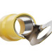 Terminal Anel Olhal Pre-Isolado Sforplast 35Mm - M8 - Amarelo Pacote Com 25 Pecas