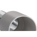 Terminal Tubular Ilhos Isolado Simples Sforplast 4,0Mm Comprimento 12Mm - Cinza