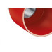 Terminal Tubular Ilhos Isolado Simples Sforplast 10Mm Comprimento 18Mm - Vermelho