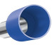 Terminal Tubular Ilhos Isolado Simples Sforplast 16,Mm Comprimento 22Mm - Azul