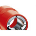 Terminal Pino Pre-Isolado Sforplast 10Mm Comprimento 15Mm - Vermelho Pacote Com 50 Pecas