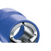 Terminal Pino Pre-Isolado Sforplast 16Mm Comprimento 16Mm - Azul Pacote Com 25 Pecas