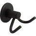 Acessorio Wc Hidrolar Faetto Cabide Duplo Preto Fosco - 10045