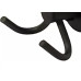 Acessorio Wc Hidrolar Faetto Cabide Duplo Preto Fosco - 10045