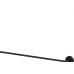 Acessorio Wc Hidrolar Faetto Porta Toalha Barra Preto Fosco - 10048