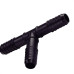 Conexao Preta Tramontina Te Interno Triplo 1/2'' Pote Co 40 Pecas - 78415744