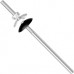 Haste Para Telha Ws 1/4'' X 300Mm Com Kit De Vedacao Pacote Com 50 Pecas