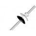 Haste Para Telha Ws 1/4'' X 300Mm Com Kit De Vedacao Pacote Com 50 Pecas