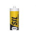 Silicone Acetico Pro Sil Soudal Preto 250Ml/244G.