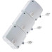 Varal Automatico Maxeb 6M Com 3 Cordas Modular Branco - 7267