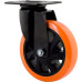 Rodizio Colson Base Giratoria 41Mm Sem Trava Laranja - Glpb6233