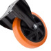 Rodizio Colson Base Fixa 75Mm Sem Trava Laranja - Flpb6240