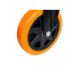 Rodizio Colson Com Parafuso Giratoria 75Mm Sem Trava Laranja - Gleb6595