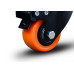 Rodizio Colson Com Parafuso Giratoria 75Mm Com Trava Laranja - Gleb6596