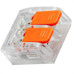 Conector Frontec Emenda 2 Polos - 6Mm - 41A. Pacote Com 50 Pecas - F41612/50