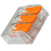 Conector Frontec Emenda 3 Polos - 6Mm - 41A. Pacote Com 30 Pecas - F41613/30