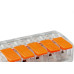 Conector Frontec Emenda 5 Polos - 6Mm - 41A. Pacote Com 25 Pecas - F41615/25