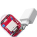 Plug Protetor De Tensao Mais - Geladeira/Freezer Qualitronix 2 Polos + Terra 10A. Branco