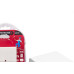 Plug Protetor De Tensao Mais - Geladeira/Freezer Qualitronix 2 Polos + Terra 10A. Branco