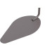 Colher Para Pedreiro Cortag 07 Oval Cabo Plastico - 62535