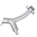Torneira Jardim Metal Cromada Deca Gama 1/2'' E 3/4'' - 1/4 De Volta - 1153.C13
