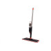 Mop Spray Powermaid Refil Microfibra Base Flexivel 360º Cabo Iox 129Cm Com Reservatorio 380Ml - Vermelho/Cinza