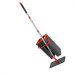 Mop Powermaid Lava E Seca Balde Vertical Refil Microfibra Cabo Aco Inox 125Cm - Vermelho/Cinza