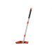 Mop Powermaid Lava E Seca Balde Vertical Refil Microfibra Cabo Aco Inox 125Cm - Vermelho/Cinza