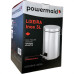 Lixeira Inox Com Pedal Redonda Powermaid 3 Litros