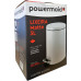 Lixeira Com Pedal Redonda Powermaid Matte 3 Litros Branca