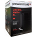 Lixeira Com Pedal Redonda Powermaid Matte 3 Litros Preta