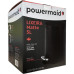 Lixeira Com Pedal Redonda Powermaid Matte 5 Litros Preta