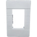Placa Conjunto Dicompel Ritz Branca 4X2 - 3 Modulos Horizontais + Suporte - Rzb-2300/35