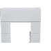 Placa Conjunto Dicompel Ritz Branca 4X2 - 3 Modulos Horizontais + Suporte - Rzb-2300/35