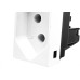 Modulo Dicompel Ritz 1 Tomada 10A. - Rzb-2200/1