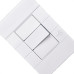 Conjunto Dicompel Ritz 1 Simples Horizontal Branco - Rzb-2000/2