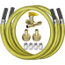 Kit De Instalacao Roco Para Fogao/Cooktop Com Registro Duplo + 2 Mangueira 1,0M - 2307/46