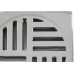 Grelha Plastica Quadrada Cromada Com Fecho Automatico Estrela 10X10Cm - 2295