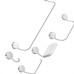 Acessorio Wc Deca Net Kit Com 5 Pecas Cromado - 2000.C01