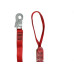 Talabarte ''I'' Ultra Safe - Rosso Corax Sde Chocker Com Mosquetao 1,30M - Usl0019Ch130
