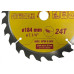 Serra Circular Widea Starrett 7.1/4''X 24 Dentes - Ccs184-24Aw